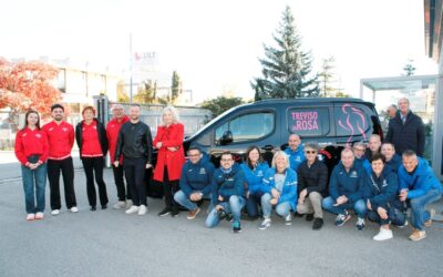 CON TREVISO IN ROSA VINCE LA SOLIDARIETà: UN’AUTO ALLA LILT PER L’ASSISTENZA AI PAZIENTI ONCOLOGICI